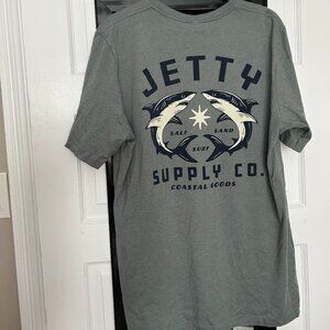 NWT Jetty Bullshark Tee Men's XL t-shirt